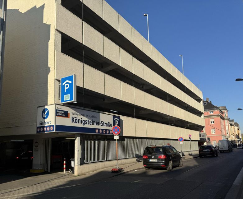 Mein Flughafenparkplatz Frankfurt Parkhaus