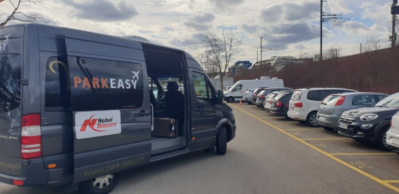 Park Easy Shuttle Zurich Airport www.allopark.com